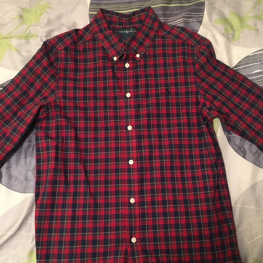 Ralph Lauren Button Down Shirt- Youth Large